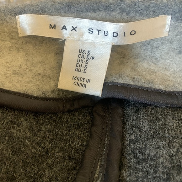 NWOT MAX STUDIO 50%wool jacket - Picture 4 of 7